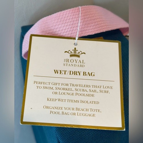 THE ROYAL STANDARD Stay Beautiful Grenada Floral Cosmetic Wet/Dry Bag NWT - Picture 5 of 8