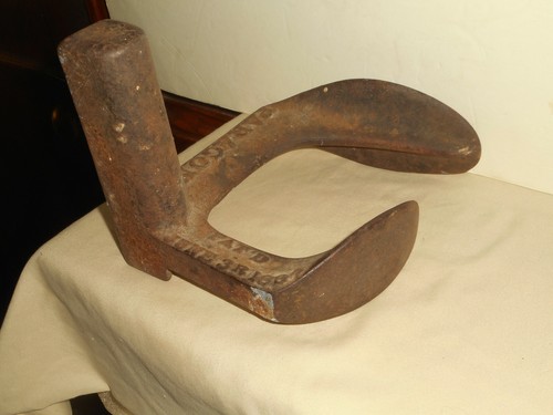 Antiker Gusseisen BLAKEYS PARAGON Nr. 2 Schuhleisten Schuhmacher Schusteramboss 1884 - Bild 3 von 12