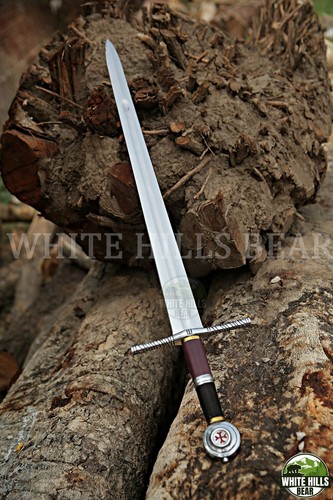 Templar Sword, Knights Templar Sword, Knight Arming Sword, D2 Steel Blade Sword - Picture 4 of 8