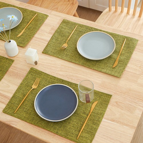 2024 Scandinavia Fabric Insulated Table Mat Western Coasters Kitchen Place Mat~/ - Picture 33 of 41