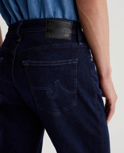 Jeans AG AG uomo Protege classico dritto 38 x 34 Field Alley/Cloud denim morbido nuovo con etichette - Foto 3 di 22