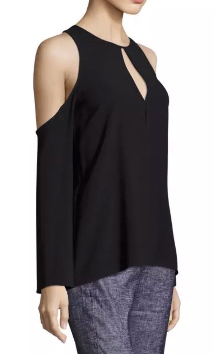 Nuevo con etiquetas Theory Sarver Rosina Rosina Rosina italiano Crepe Frío Hombro Prenda para el torso azulsa – NEGRO-P 9269b4 Nuevo con etiquetas Theory Sarver Rosina Rosina Rosina italiano Crepe Frío Hombro Prenda para el torso azulsa – NEGRO-P 9269b4