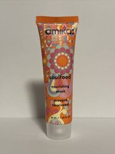 Amika: Mascarilla nutritiva para el cabello Soulfood 30 ml/1 fl. oz. Tamaño de viaje de lujo nuevo precintado
