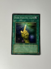 Yu-Gi-Oh! Dark-Piercing Light McDonald's Pack Max Faded Ink Error MP1-015 HP
