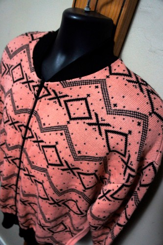 NEU Deadstock Vintage 90er Obermeyer Wolle Full Zip 3D Ski Pullover Vintage Retro - Bild 3 von 14
