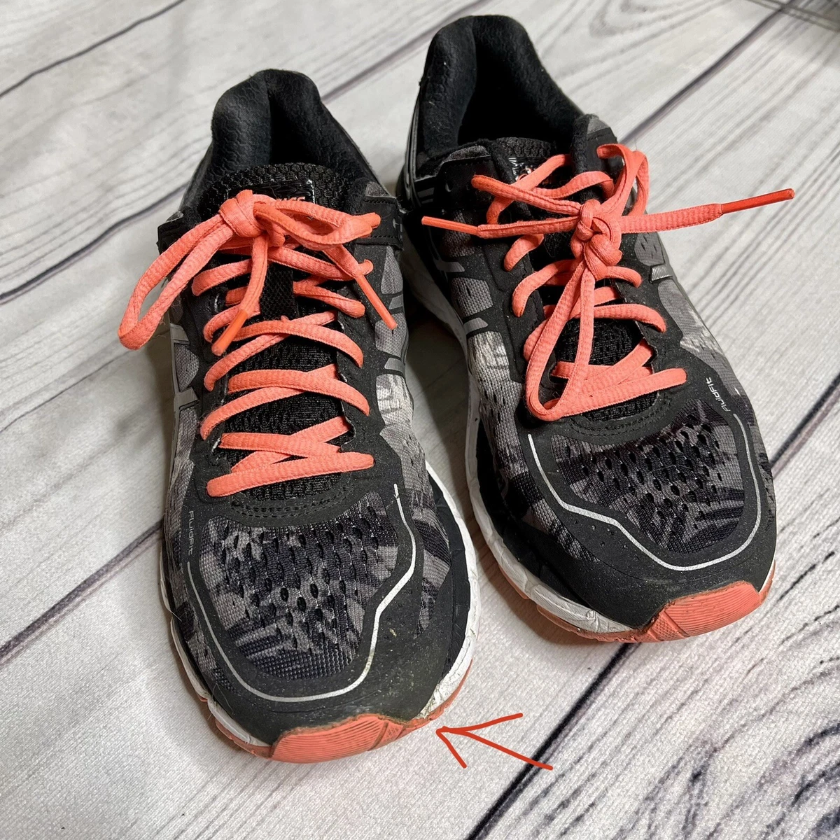 Asics kayano 2024 22 black womens