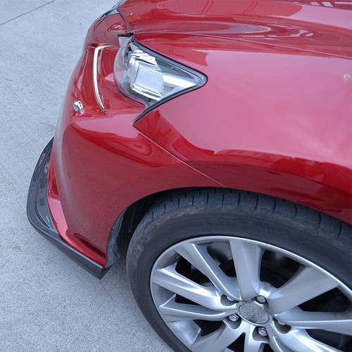 For LEXUS IS F Sport IS250 IS350 2013-15 Real Carbon Front Bumper Lip Spoiler - Picture 11 of 12