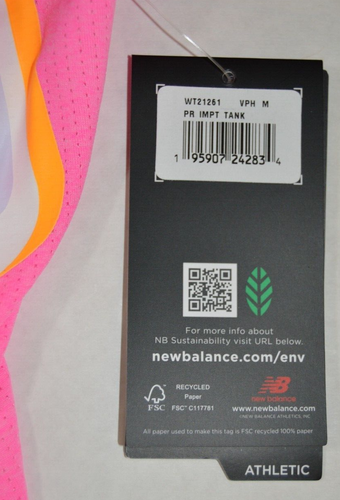 Canotta New Balance ICEx donna media corsa rosa caldo - Foto 8 di 8