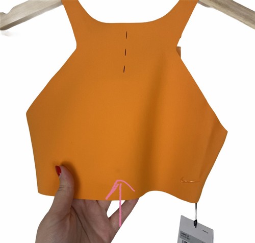 Nike Damen Light Support Non Padded Sport BH AV4430-886 Orange Größe XS  - Bild 9 von 9