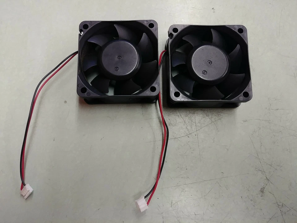 (2) Nidec D06K-24TU 11(AX) DC 24V 0.1A 2-line Inverter Cooling Fan - Image 3 of 3