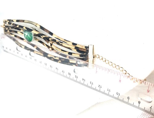 Leather bracelet For Noosa Ginger snaps chunk Buttons 18-20mm DIY  Fast Shipping - Bild 80 von 100