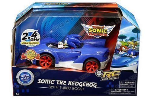 SONIC THE HEDGEHOG RADIO CONTROL CAR + TURBO BOOST BUTTON REMOTE BRAND NEW - Picture 3 of 3