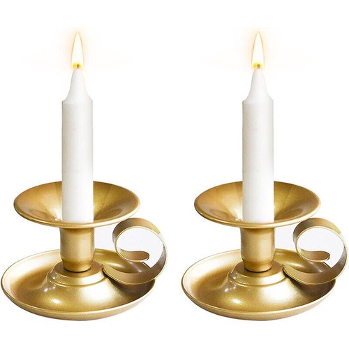2pcs European Iron Candle Holders for Candlelight Dinner Decorative Lighting - Picture 12 of 21