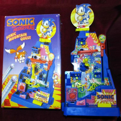 sonic pinball playset