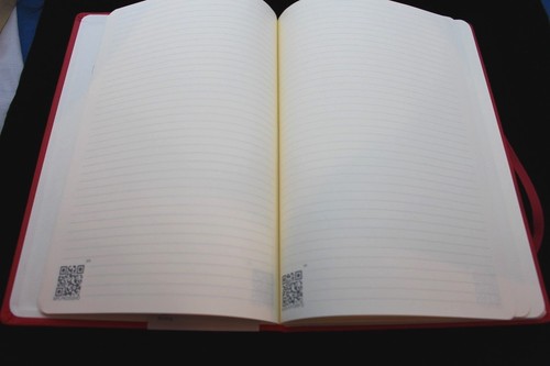 Quo Vadis Multimedia Enhanced ME Journal 6 X 9 Lined Raspberry - Picture 3 of 3