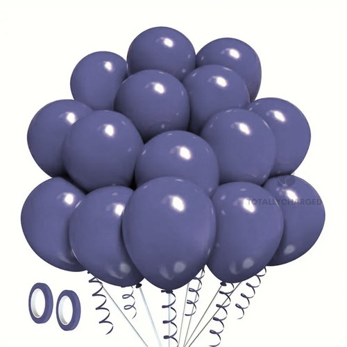 Globos de látex lisos de 5" 10" 12" pulgadas VENTA AL POR MAYOR fiesta de cumpleaños 100 boda Reino Unido - Imagen 14 de 14