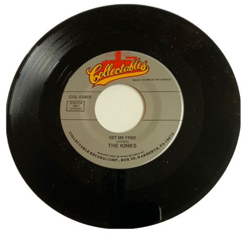 Kinks 45 Dedicated Follower of Fashion / Set Me Free NEW reissue unplayed - Picture 3 of 3