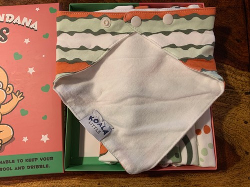 Recién Nacido Bebé Unisex Set Baby Shower Regalo 7 piezas Set Baberos y Cubierta de Asiento de Coche - Imagen 6 de 12