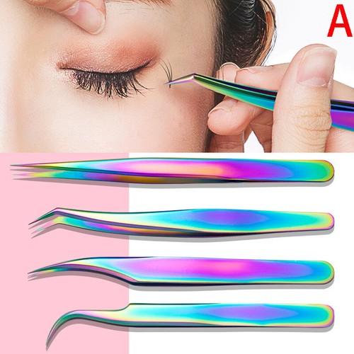 Professional Eyelashes Tweezers Lashes Extension Stainless Steel Tweezers✔ - Bild 3 von 49