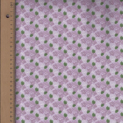 Birds & Butterflies Design 100% Cotton Fabric FQ Craft Quilting Patchwork Pink - Picture 5 of 11