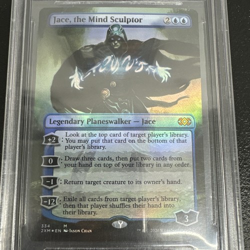 MTG "Jace, the Mind Sculptor" EXA FOIL (2XM 2020) SLAB Beckett Grade 9 BN 23 AB - Picture 3 of 3