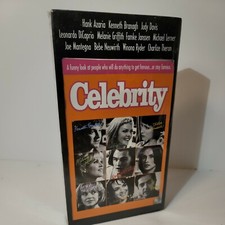 Celebrity DVD (1998) Rare Woody Allen/Charlize Theron/Leonardo DiCaprio Comedy