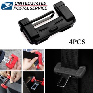 Car Seat Belt Buckle Silicone Covers Clip Anti-Scratch//Collision Cover Accessori