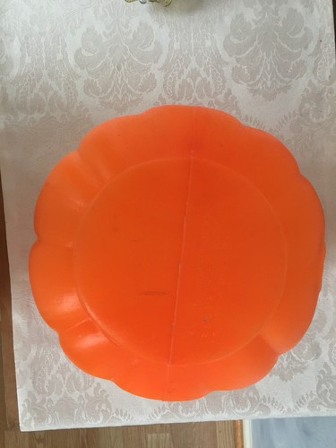 Vintage General Foam Plastics, Norfolk Halloween Pumpkin Blow Mold Pail Bucket - Picture 7 of 7