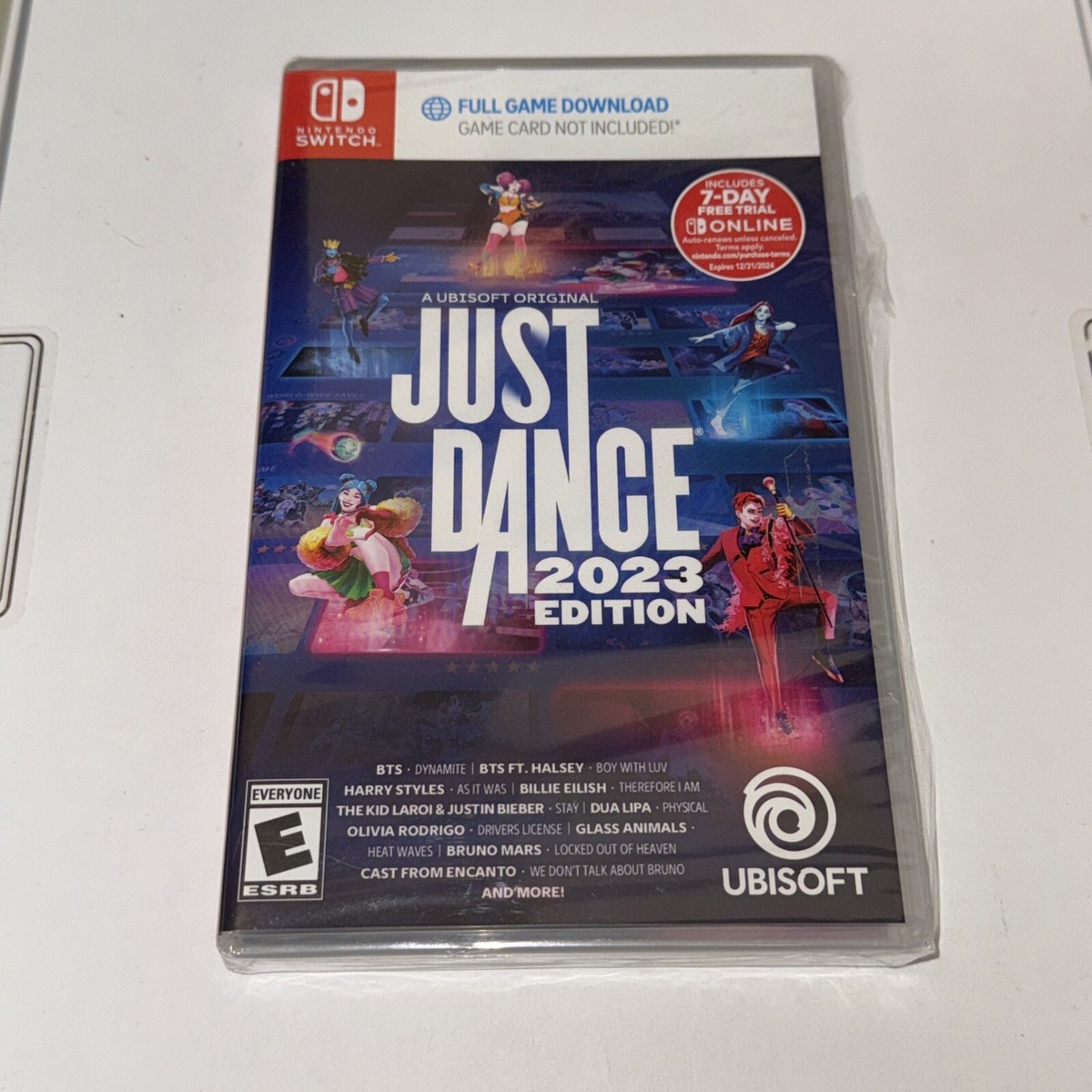 Just Dance 2023 & 2024 Edition Code in a Box SET (Nintendo