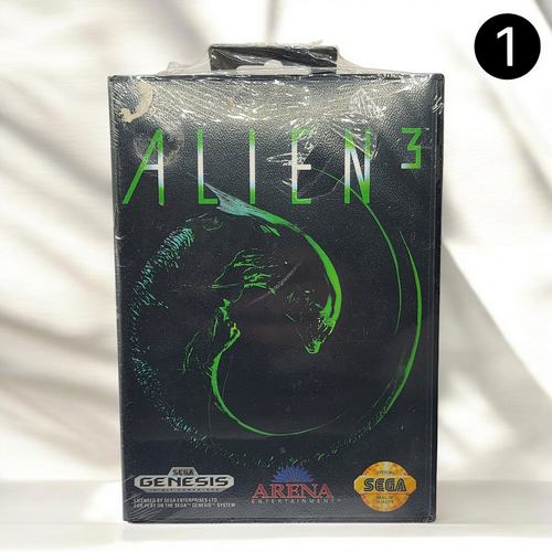 Alien 3 Sega Genesis NEW Factory Sealed 1992 Old Stock from Closed Game Store - Picture 3 of 19