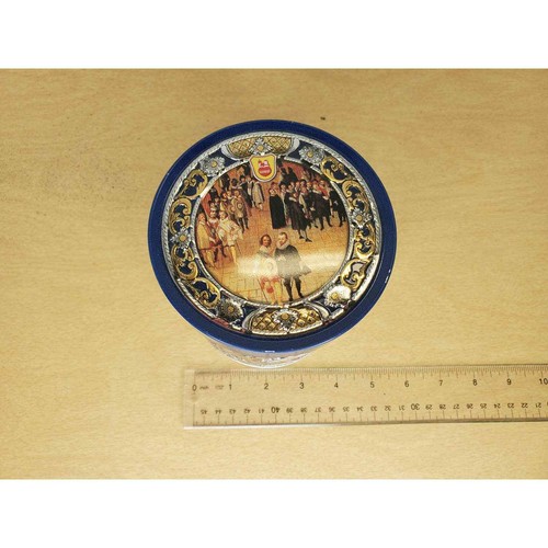 5" Lebkuchen-Schmidt GmbH & Co. KG Blue with Silver Gold Accents - Picture 5 of 10