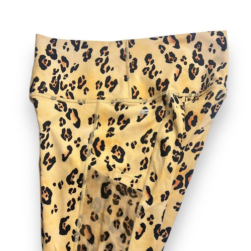 Fabletic Powerhold Legging Women Small High Waisted Cheetah Animal Print Pocket - Picture 5 of 6