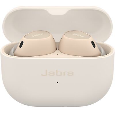 Jabra Elite 10 in-ear audio headphones, True Wireless, ANC, ENC, Cream | eBay Jabra Elite 10 in-ear audio headphones, True Wireless, ANC, ENC, Cream | eBay