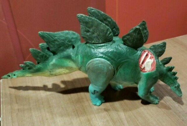 Jurassic Park Lost World Stegosaurus Spike Tail Kenner Complete Capture Gear B1 for sale online