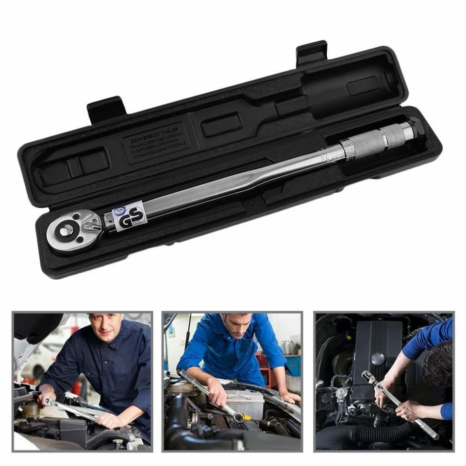 CHIAVE DINAMOMETRICA CRICCHETTO 1/4'' 5-25 Nm 0,5 a 2,6Kg SERRAGGIO REVERSIBILE - Imagen 4 de 4