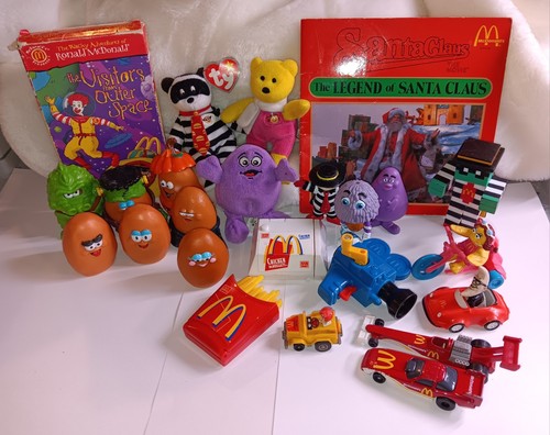 Vintage McDonalds Happy Meal Spielzeug Sammler Konvolut Nuggets Grimasse Hamburglar Vintage - Bild 22 von 23
