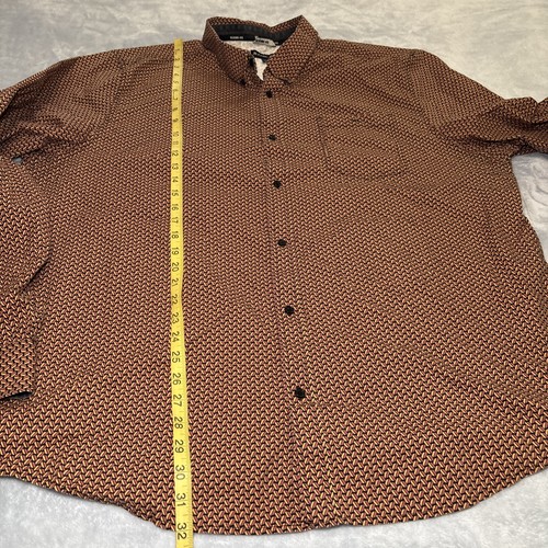 Rank 45 Men’s Western Long Sleeve Button Shirt 2XL - Picture 3 of 7