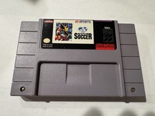 FIFA International Soccer SNES Game 1993, Super Nintendo, Tested Working