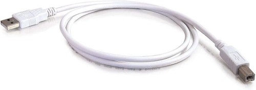 C2G 81561 2m USB 2.0 A/B Cable - White - Picture 4 of 7