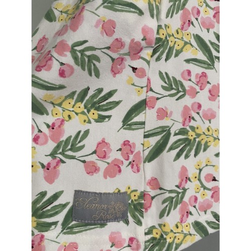 Eleanor Rose Floral Flowers Judy Dress Pink Green Yellow 5 6 sundress twirl - Picture 3 of 5