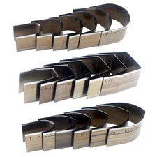 18 Sizes Strap Belt Special Shape End Punch Cutter DIY Leather Corner Cutting To