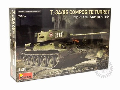 T-34-85 Composite Turret. 112 Plant. Summer 1944 / 1:35