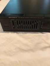 VTG Optimus 31-2025 Ten Band Stereo Frequency Graphic Equalizer Spectrum Display