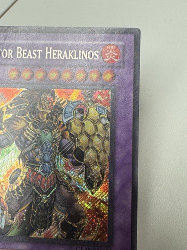 Yugioh! LP Gladiator Beast Heraklinos - GLAS-EN044 - Secret Rare - Unlimited Edi - Picture 3 of 10