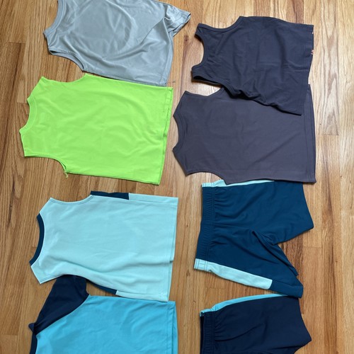 8 PC Boys Shirts Set Lot, Sports Jumping Beans, Mikey Mouse, SZ 4 4/5 Mixed - Picture 13 of 15