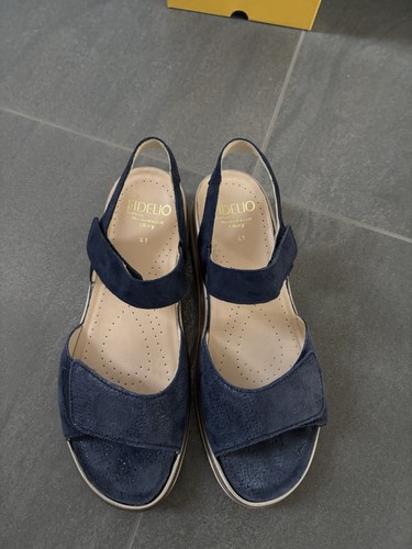 Hallux by Fidelio Damen Schuhe Sandalen Mokassin Halbschuhe Gr. 41 G 1/2 Leder - Bild 4 von 10