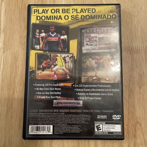 FIFA Street 2 (Sony PlayStation 2, PS2 2006) - Picture 2 of 6