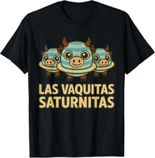 Las Vaquitas Saturnitas - Funny Italian Brainrot Kids Meme T-Shirt Gift for Dad,