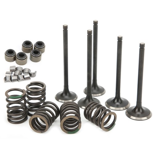 Cylinder Head Intake Exhaust Valve Kit Fit For GRIZZLY 660 YFM660F 4WD 2002‑2008 - Picture 15 of 22