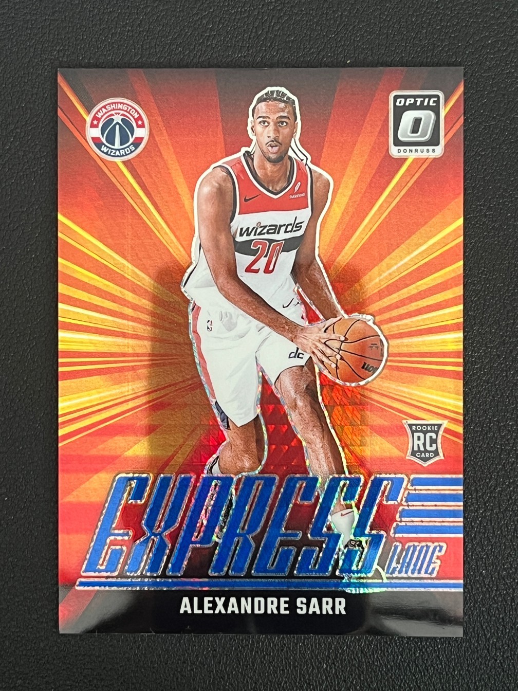 Alexandre Sarr 2024-25 Panini Donruss Optic Express Lane /175 #11